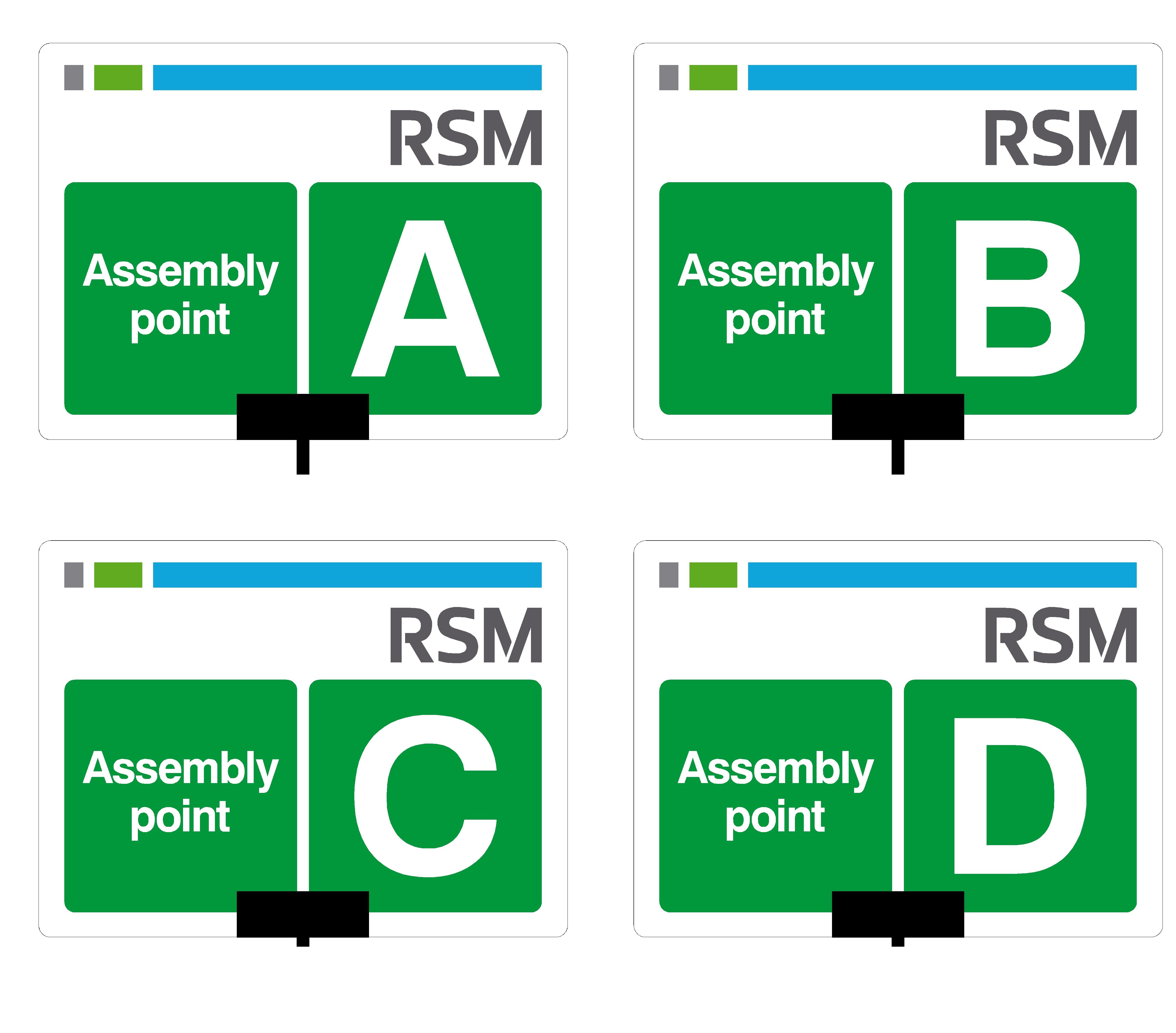 RSM GMD type 2 assembly point square